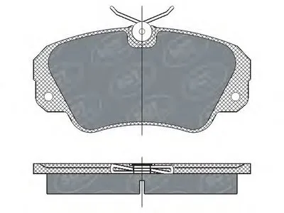 Комплект тормозных колодок, дисковый тормоз SCT Germany купить