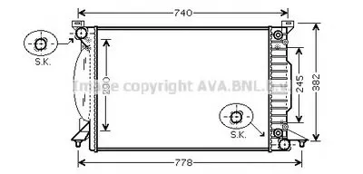 Радиатор, охлаждение двигателя