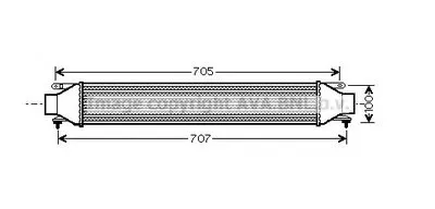 Интеркулер AVA QUALITY COOLING купить