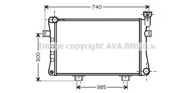 Радиатор, охлаждение двигателя