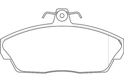 Комплект тормозных колодок, дисковый тормоз DURON купить