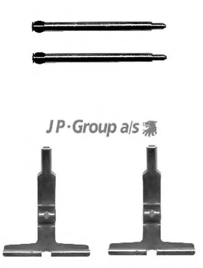 Комплектующие, колодки дискового тормоза QH JP GROUP купить