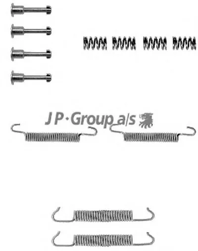 Комплектующие, стояночная тормозная система QH JP GROUP купить