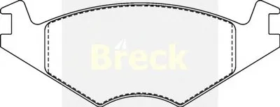 Комплект тормозных колодок, дисковый тормоз BRECK купить