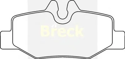 Комплект тормозных колодок, дисковый тормоз BRECK купить