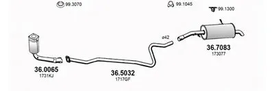 Система выпуска ОГ ASSO купить