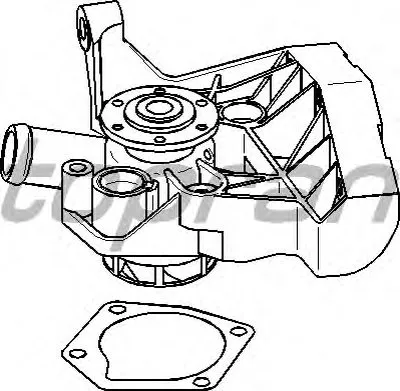 Водяной насос TOPRAN купить