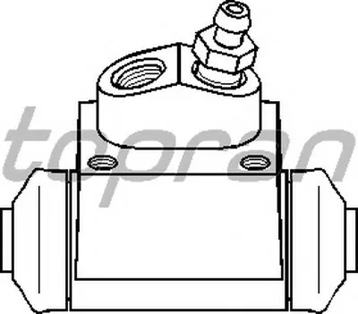 Колесный тормозной цилиндр TOPRAN купить