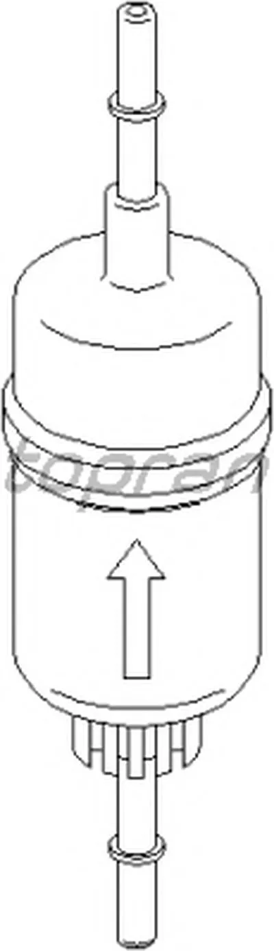 Топливный фильтр TOPRAN купить