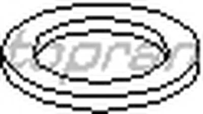 Прокладка, компрессор; Прокладка, впрыск масла (компрессор) TOPRAN купить