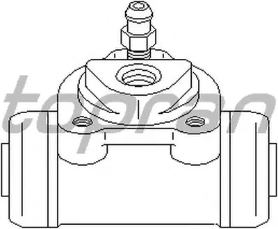 Колесный тормозной цилиндр TOPRAN купить
