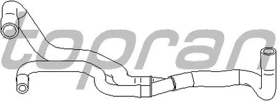 Шланг, вентиляция картера TOPRAN купить