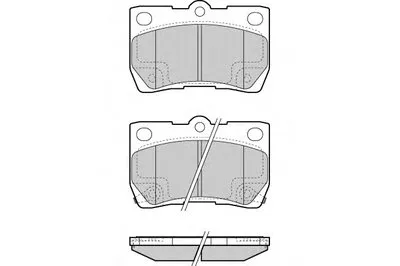 Комплект тормозных колодок, дисковый тормоз E.T.F. купить