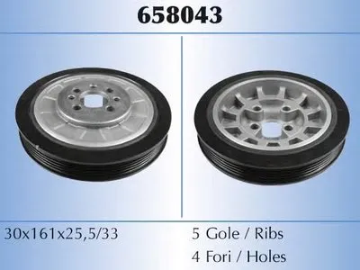Ременный шкив, коленчатый вал MALÒ купить