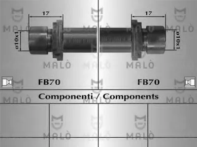 Тормозной шланг MALÒ купить