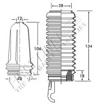 Пыльник, рулевое управление FIRST LINE купить