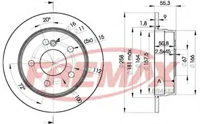 Тормозной диск Premium Carbon + FREMAX купить