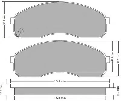 Комплект тормозных колодок, дисковый тормоз FREMAX купить