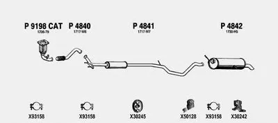 Система выпуска ОГ FENNO купить