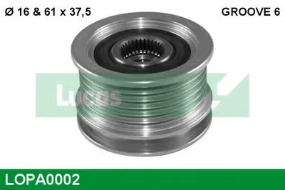 Механизм свободного хода генератора LUCAS ENGINE DRIVE купить