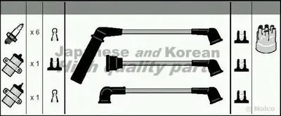 Комплект проводов зажигания ASHUKI купить