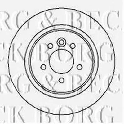Тормозной диск BORG & BECK купить