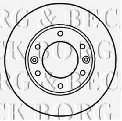 Тормозной диск BORG & BECK купить