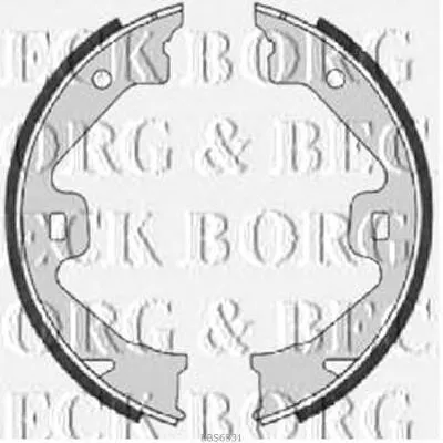 Комплект тормозных колодок BORG & BECK купить