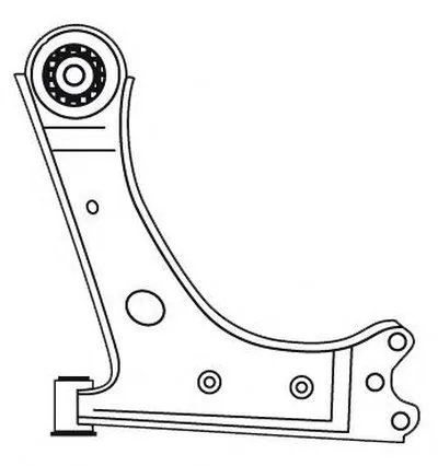 Рычаг независимой подвески колеса, подвеска колеса FRAP купить