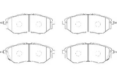 Комплект тормозных колодок, дисковый тормоз WAGNER купить