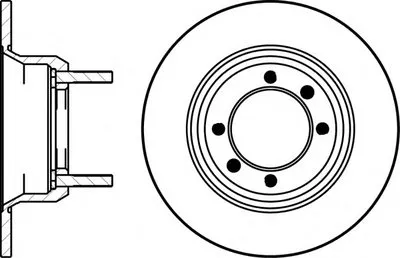 Тормозной диск HELLA PAGID купить