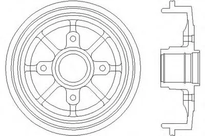 Тормозной барабан HELLA PAGID купить
