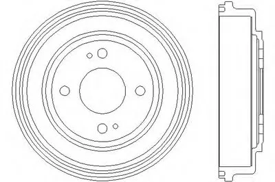 Тормозной барабан HELLA PAGID купить