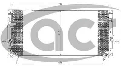 Конденсатор, кондиционер ACR купить