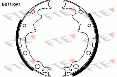 Комплект тормозных колодок FTE купить