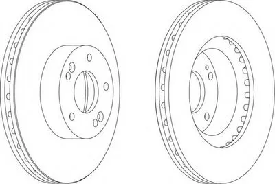 Тормозной диск PREMIER FERODO купить