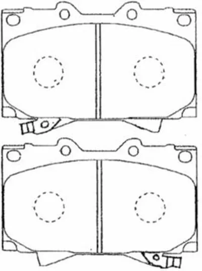 Комплект тормозных колодок, дисковый тормоз Premium Advics AISIN купить