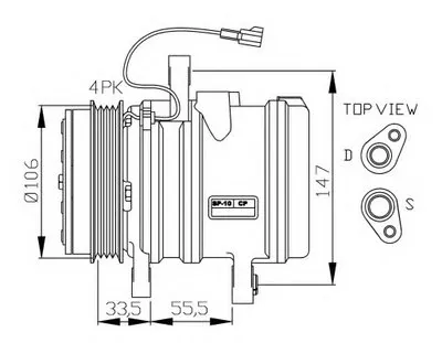 Компрессор, кондиционер NRF купить