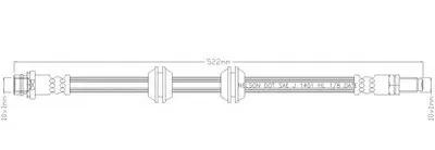 Тормозной шланг REMKAFLEX купить