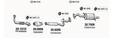 Система выпуска ОГ ASSO купить
