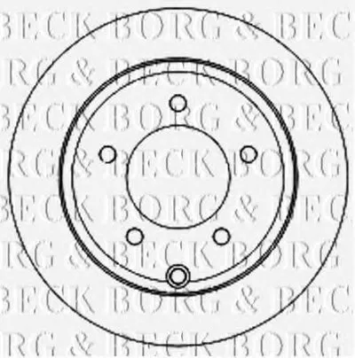 Тормозной диск BORG & BECK купить