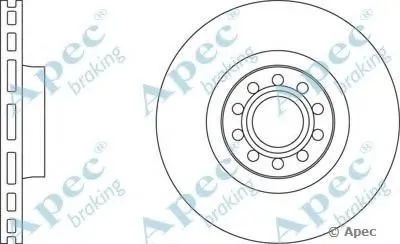 Тормозной диск APEC braking купить