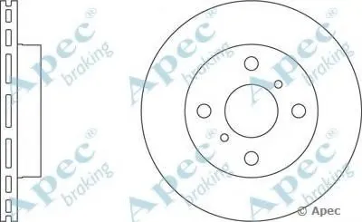 Тормозной диск APEC braking купить