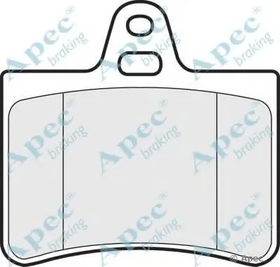 Комплект тормозных колодок, дисковый тормоз APEC braking купить