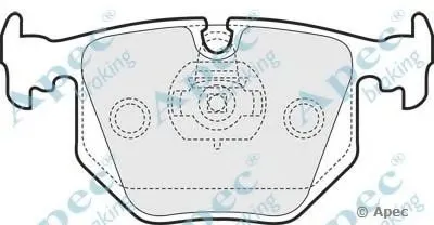 Комплект тормозных колодок, дисковый тормоз APEC braking купить