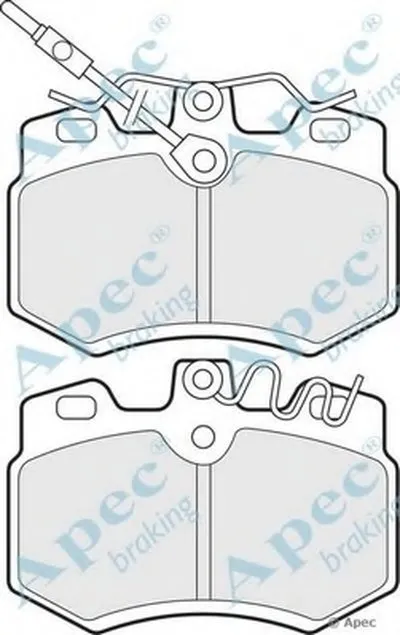 Комплект тормозных колодок, дисковый тормоз APEC braking купить