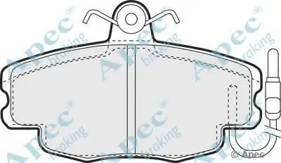 Комплект тормозных колодок, дисковый тормоз APEC braking купить