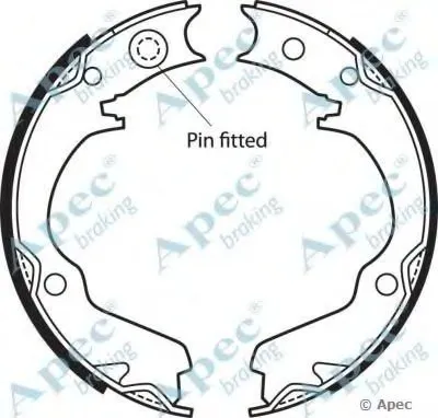 Тормозные колодки APEC braking купить