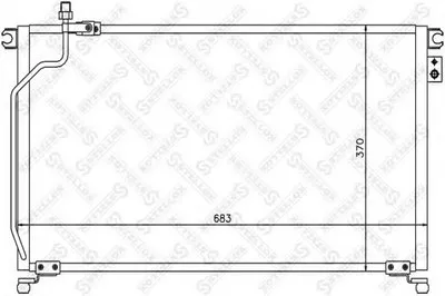 Конденсатор, кондиционер STELLOX купить