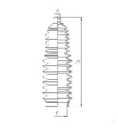 Пыльник, рулевое управление SPIDAN купить